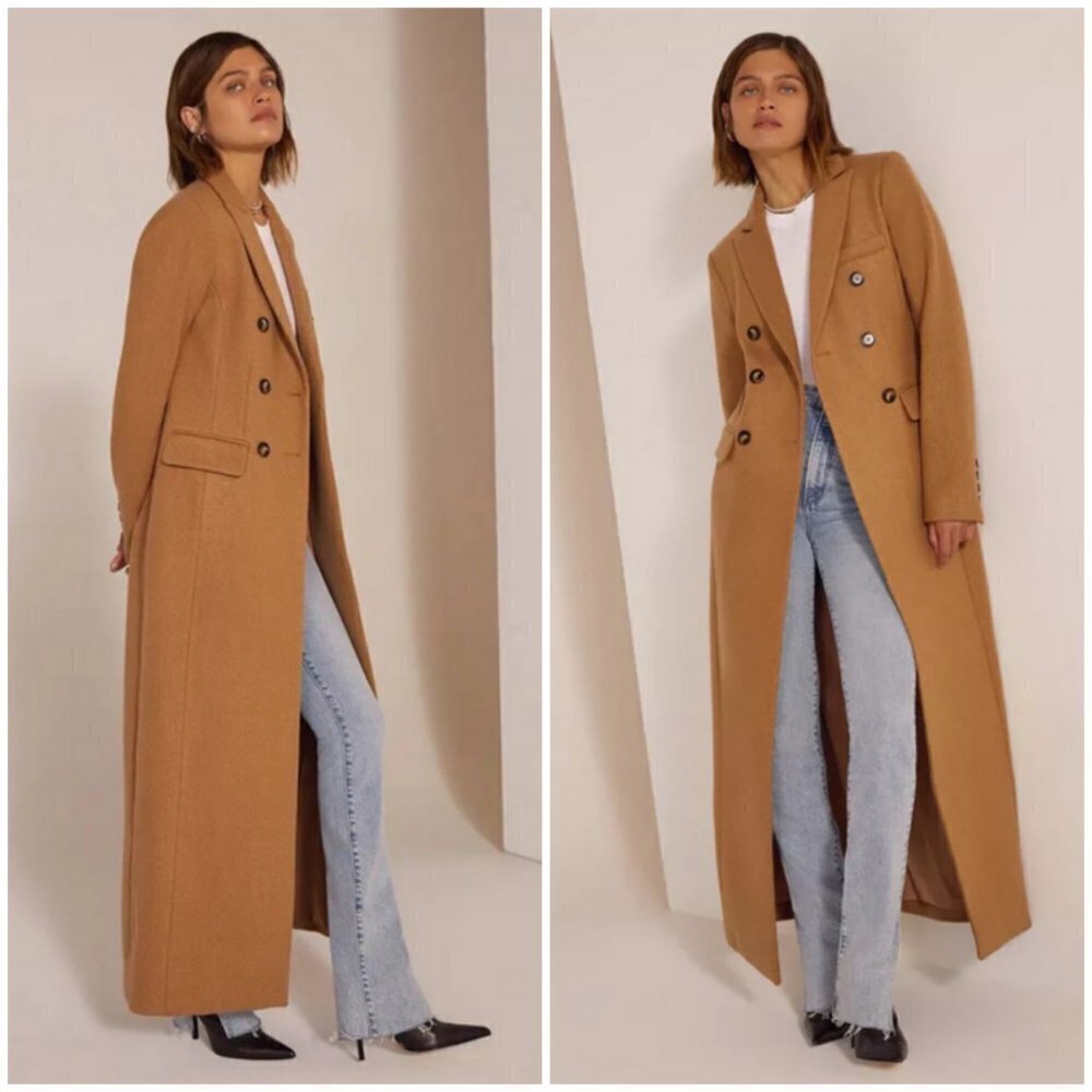 💕FAVORITE DAUGHTER💕 The Simon Coat ~ Camel Brown XS NWT